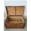 Image 3 : Wooden Trunk- 33"L X 20"D X 18"H