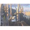 Image 2 : Signed Tom Mansanarez "Highlights of Autumn" Print- 42/95- 24"W X 19.5"H- Certificate of Authenticit