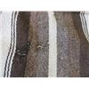 Image 2 : Navajo Blanket- Fringed- Several Small Holes- 81"L X 54"W