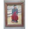Image 1 : Signed Alfred E Peason "Chief Swift Bear"  Oil on Canvas- 28.5"W X 36.5"