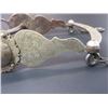 Image 3 : Marked F Schultz Victor Mont 234 Silver Overlaid Bit- Columbia Cheek High Port Mouth- Slobber Bar