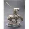 Image 2 : Marked James Earle Fraser "The End of the Trail" Bronze- 16.5"H X 6.5"W X19"H