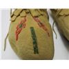 Image 2 : Beaded Moccasins- Fringed- 9.5"L