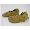 Image 3 : Beaded Moccasins- Fringed- 9.5"L