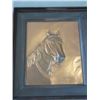 Image 3 : 2 Marked GENEE Copper Horse Embossed Pictures- 20.5"H X 18"W