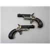 Image 2 : 2 Colt Derringers- .22 Short- Case- Unfired Condition- 2.5" Barrel- #51635D- #51636D