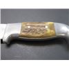 Image 7 : Marked RH Ruana Bonner MT Knife- Knife Marked- Original Sheath- 5.5" Blade- 4.5" Handle