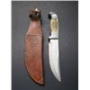 Image 9 : Marked RH Ruana Bonner MT Knife- Knife Marked- Original Sheath- 5.5" Blade- 4.5" Handle