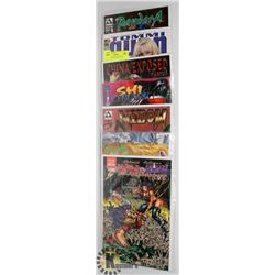 7 ADULT RATED COLLECTOR COMICS