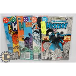 6 VINTAGE DC HORROR COLLECTORS COMICS