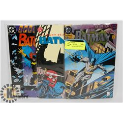 3 BATMAN COLLECTORS COMICS