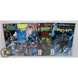 5 COLLECTORS 3D COVER COMICS BATMAN