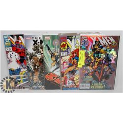 5 X-MEN COLLECTORS COMICS