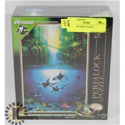 NEW 500PC ORCA PUZZLE.
