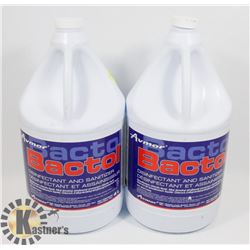 LOT OF 2- 1GALLON JUGS LIQUID DISINFECTANT