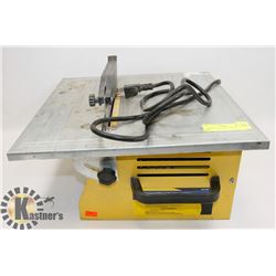 POWERFIST DIAMOND WHEEL TILE SAW.