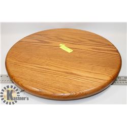LAZY SUSAN 18" OAK