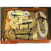 Image 1 : FLAT OF HEAVY DUTY RATCHET STRAPS