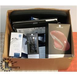 BOX OF ASSORTED ELECTRONICS