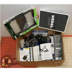 BOX OF ASSORTED TABLET ACCESSORIES