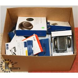 BOX OF ASSORTED ANDROID CAR ACCESSORIES
