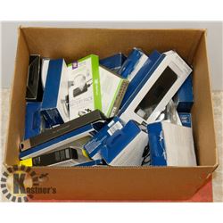 BOX OF ASSORTED ANDROID CAR ACCESSORIES