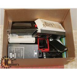 BOX OF ASSORTED APPLE CASES