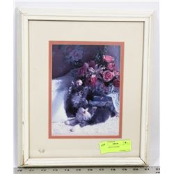 CAT FRAMED PICTURE