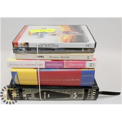 BUNDLE OF MIXED MEDIA INCLUDING NEW HARRY POTTER