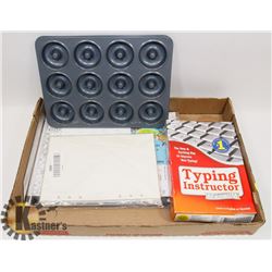 FLAT OF ASSORTED ITEMS INCLUDING SPECIALTY