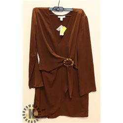 BROWN DRESS SIZE 4.