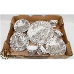 4 PC PLACE SETTING OF MYOTT ROYAL MAIL