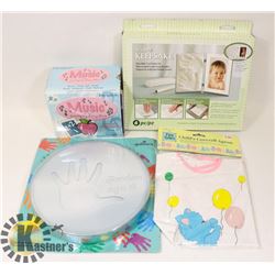 2 MEMORY HAND PRINT KITS, CD SET NEW CHILD