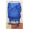 Image 1 : BLUE METAL FRAME HIKING BACKPACK