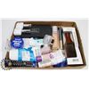 Image 1 : FLAT OF ASSORTED BEAUTY PRODUCTS INCLUDING