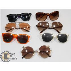 BAG OF 7 STORAGE LOCKER FIND SUNGLASSES