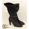 Image 1 : SIZE 7 KAYLE 3.5" HEEL STILETTO HEEL BOOTS.
