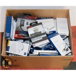 BOX OF COMPUTER ACCESSORIES
