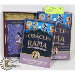 THE ORACLE OF RAMA INDIA'S ANCIENT ORACLE CARD SET