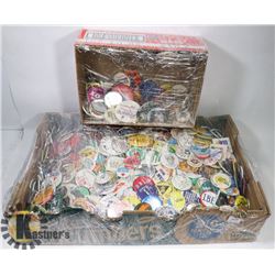 OVER 900 HINDERED COLLECTOR BUTTONS, AND MISC