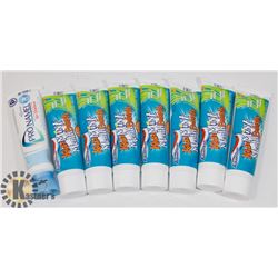 BAG OF KIDS TOOTHPASTE