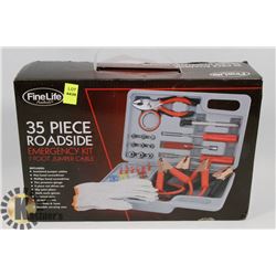 FINE LIFE 35PC ROADSIDE EMERGENCY KIT