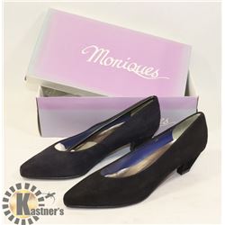 MONIQUES BLACK SZ 8AA LADIES
