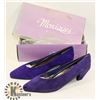 Image 1 : MONIQUES PURPLE PIG SUEDE SZ 8.5