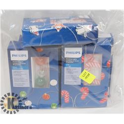 BAG OF PHILIPS DEWDROP LIGHTS