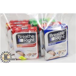 BAG OF ASSORTED BREATH RIGHT