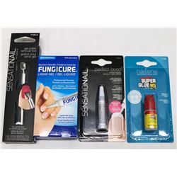 BAG OF ASST NAIL CARE PRODUCTS