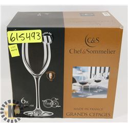 CHEF & SOMMELIER 6.7OZ FLUTE,MADE IN FRANCE, 1 BOX