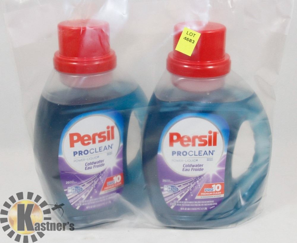 BAG OF PERSIL PRO CLEAN COLDWATER HE DETERGENT