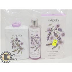 BAG OF YARDLY LONDON BEAUTY PRODUCTS